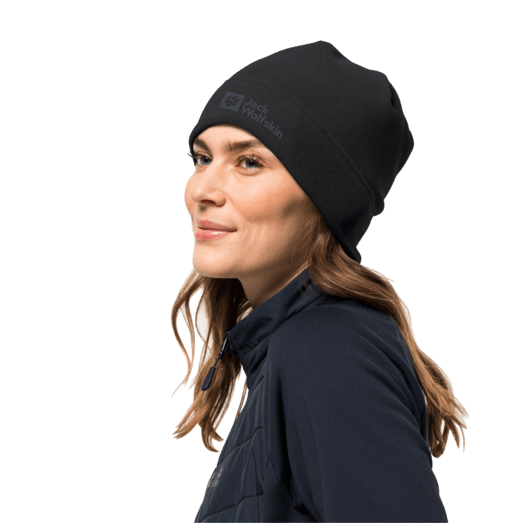 Brand Jack Wolfskin Origin Black Real Stuff Beanie