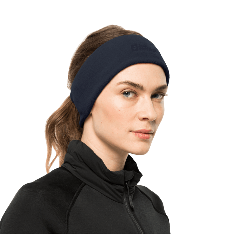 Collections Real Stuff Headband Night Blue Brand Jack Wolfskin