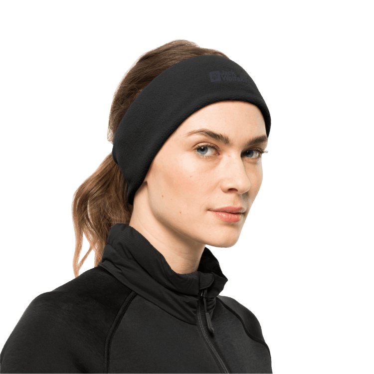 Origin Brand Jack Wolfskin Black Real Stuff Headband