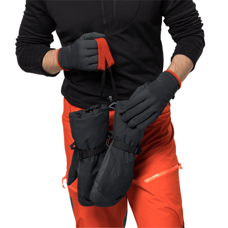 Alpspitze 3In1 Glove Phantom New Brand Jack Wolfskin