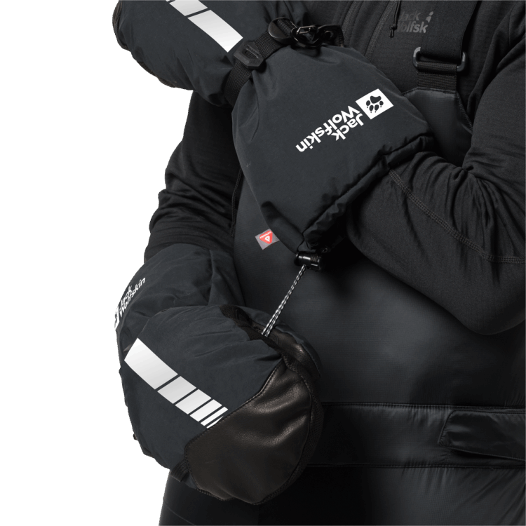 Brand Jack Wolfskin Black Collections 1995 Series Mitten