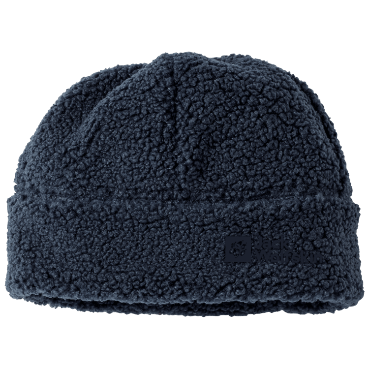 Brand Jack Wolfskin Women's High Curl Beanie Original Night Blue