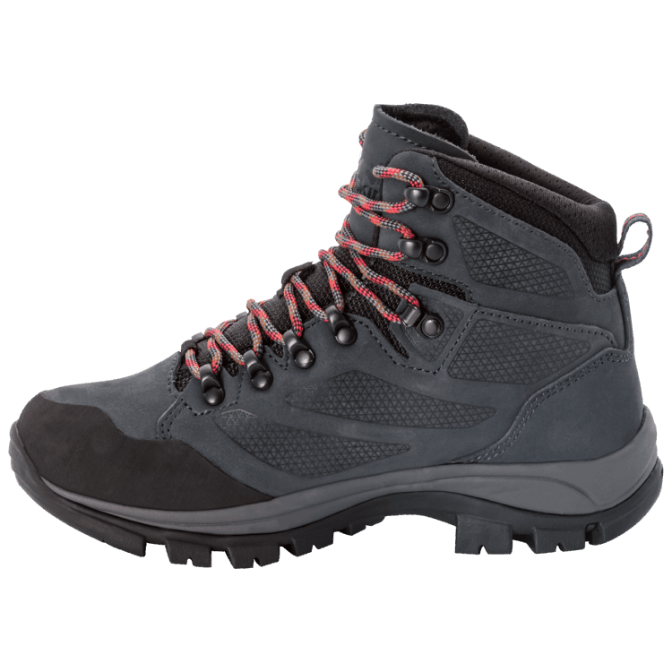 Brand Brand Jack Wolfskin Grey-Red Women's Rebellion Texapore Mid