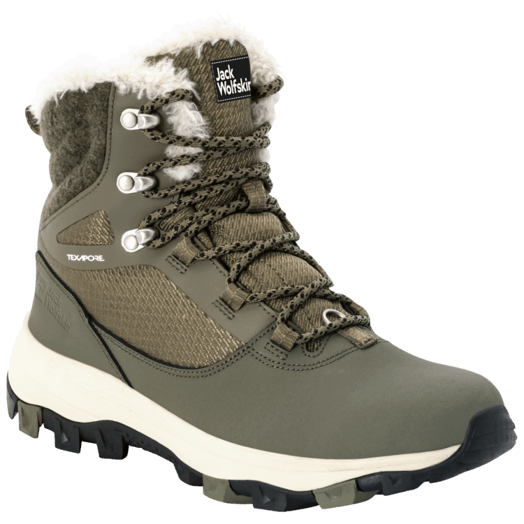 Hot Khaki-Sand Women's Everquest Texapore High Brand Jack Wolfskin