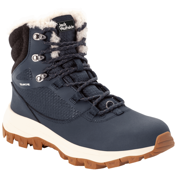 Women's Everquest Texapore High Brand Jack Wolfskin Dark Blue-Off-White Best