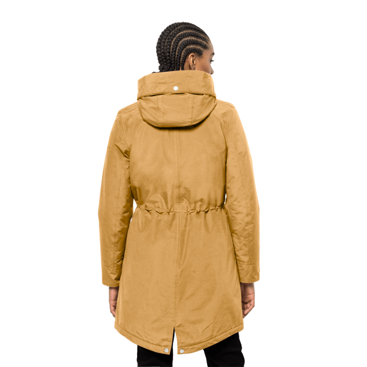 Rocky Point Parka Collections Brand Jack Wolfskin Amber Gold