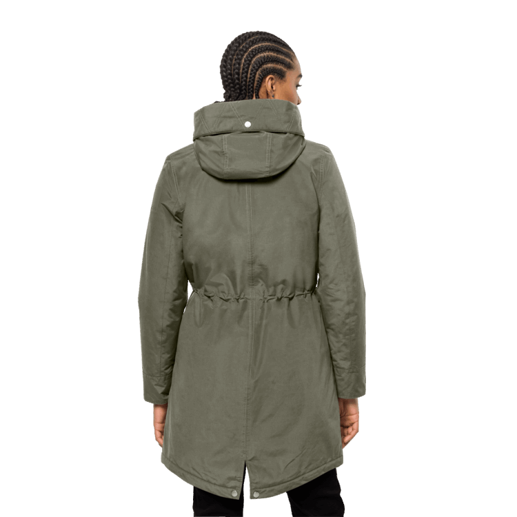 Rocky Point Parka Origin Dusty Olive Brand Jack Wolfskin