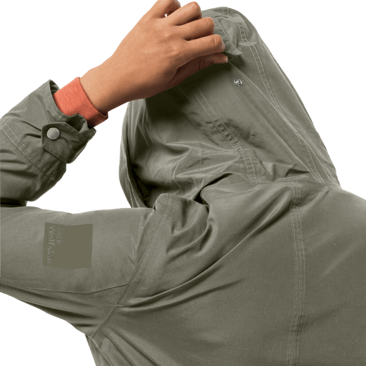 Rocky Point Parka Origin Dusty Olive Brand Jack Wolfskin