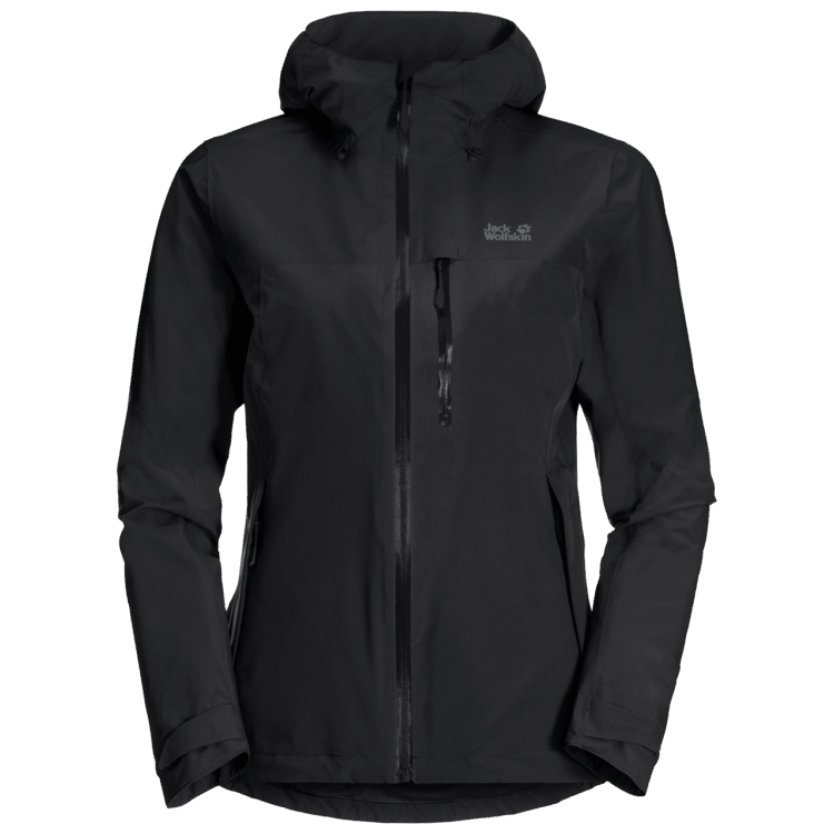 Brand Jack Wolfskin Black Women's Go Hike Jacket Brand