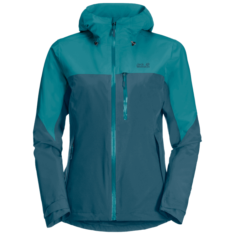 Brand Jack Wolfskin Original Blue Coral Women's Go Hike Jacket