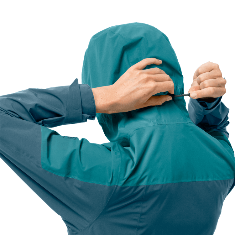 Brand Jack Wolfskin Original Blue Coral Women's Go Hike Jacket