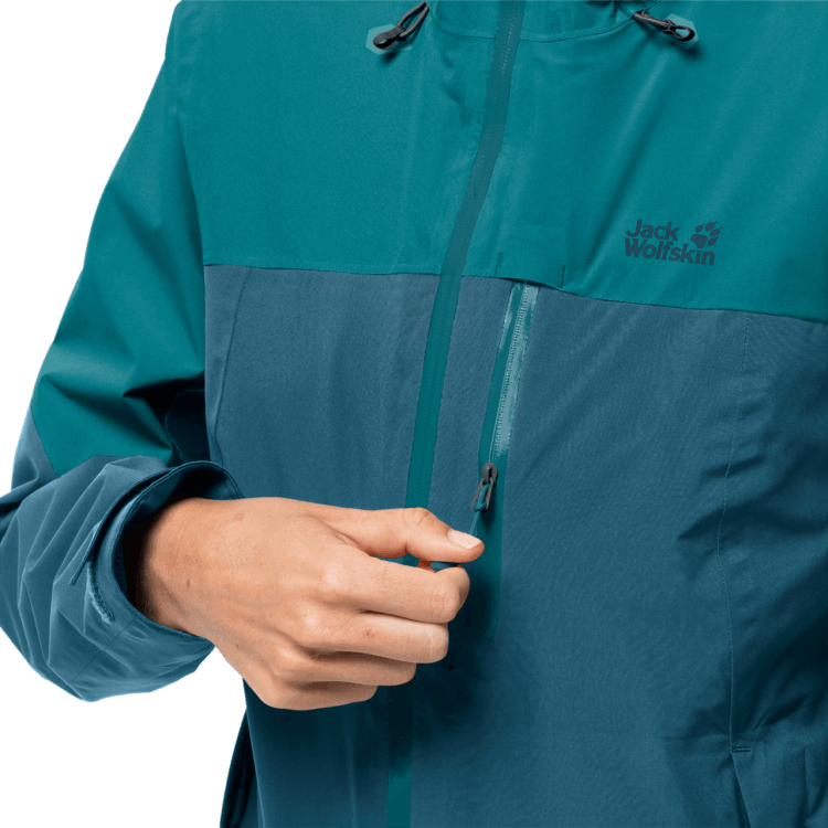 Brand Jack Wolfskin Original Blue Coral Women's Go Hike Jacket