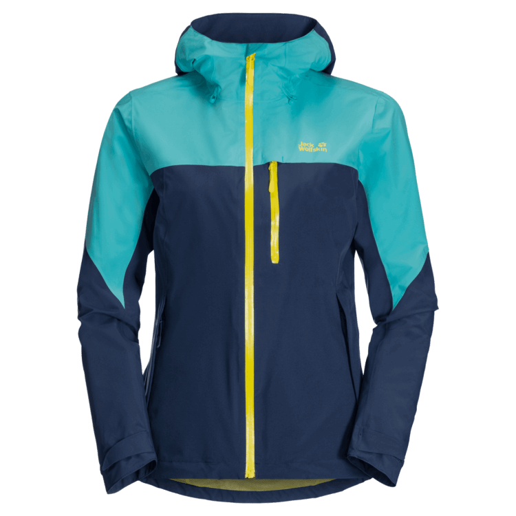 Brand Jack Wolfskin Women's Go Hike Jacket Best Dark Indigo