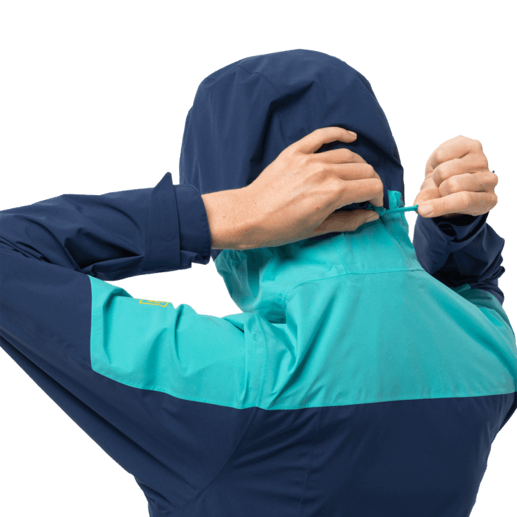 Brand Jack Wolfskin Women's Go Hike Jacket Best Dark Indigo