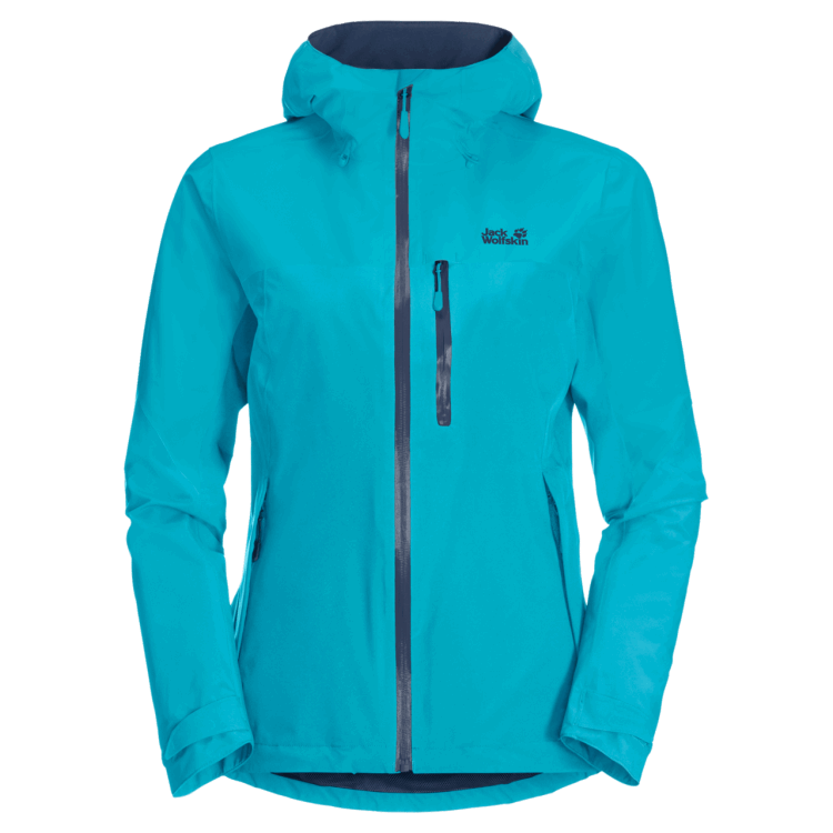 Dark Aqua Brand Jack Wolfskin Women's Go Hike Jacket Fashion