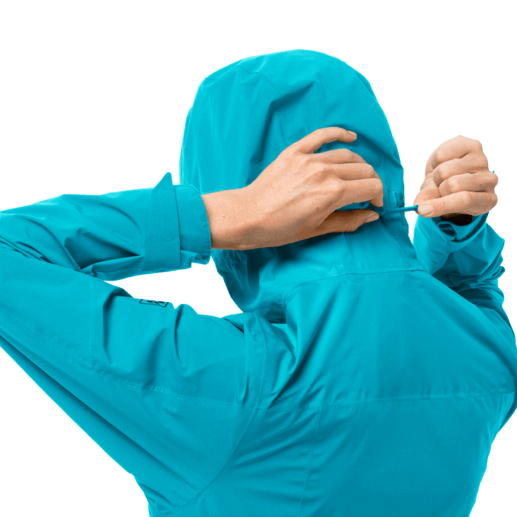 Dark Aqua Brand Jack Wolfskin Women's Go Hike Jacket Fashion