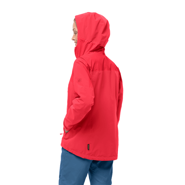 Tulip Red Collection Brand Jack Wolfskin Women's Go Hike Jacket