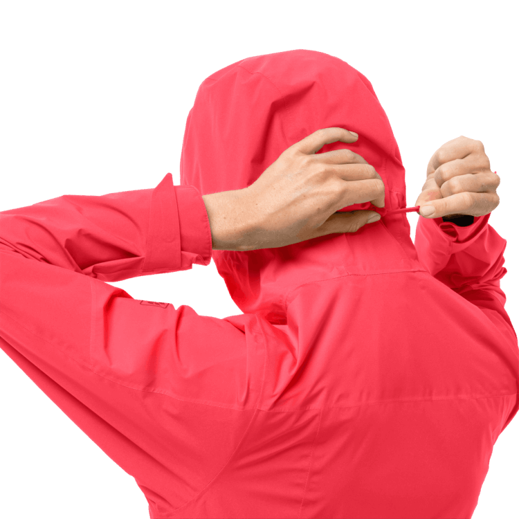 Tulip Red Collection Brand Jack Wolfskin Women's Go Hike Jacket