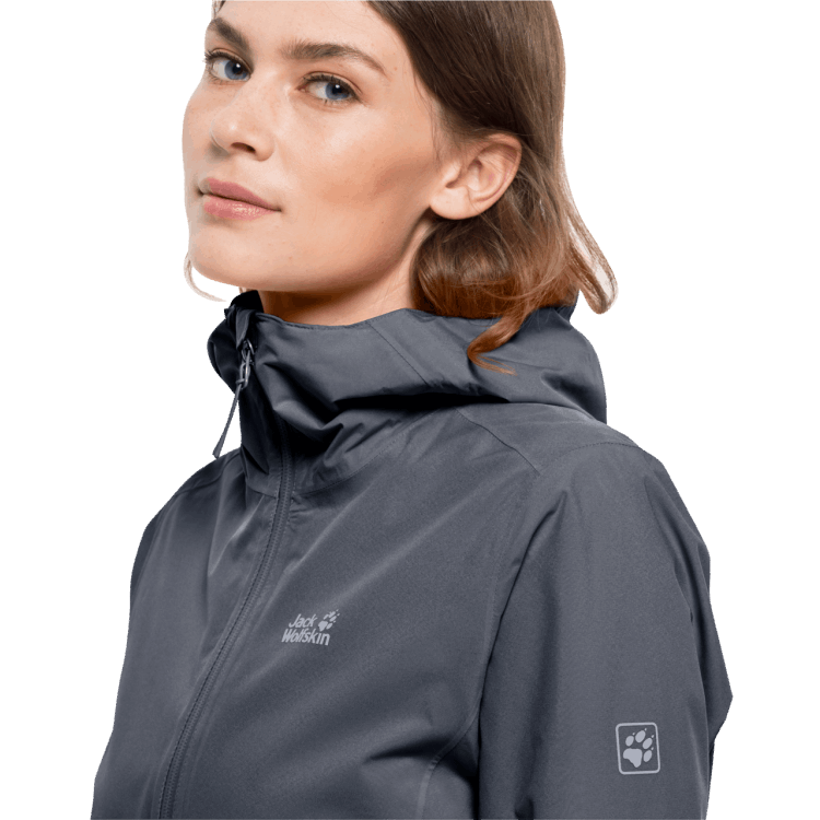Brands Women's Pack & Go Shell Ombre Blue Brand Jack Wolfskin