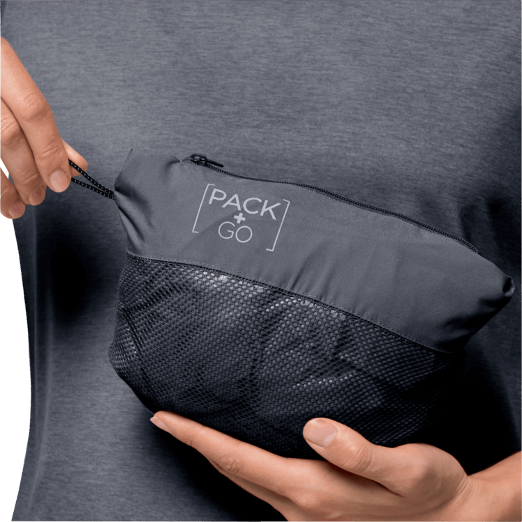 Brands Women's Pack & Go Shell Ombre Blue Brand Jack Wolfskin