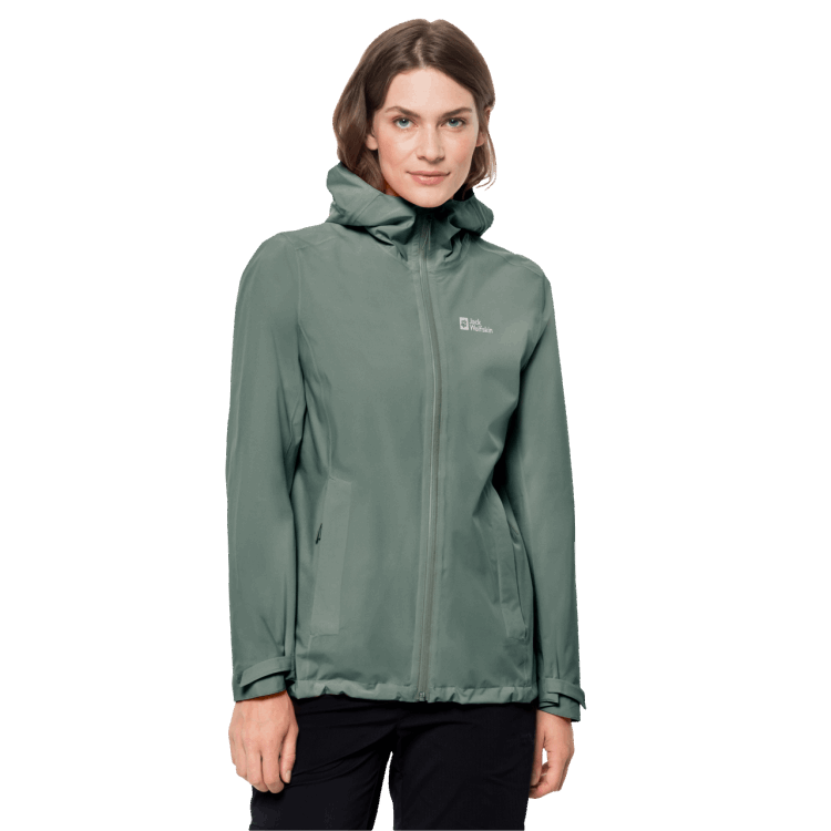 Hot Brand Jack Wolfskin PACK & GO SHELL W Hedge Green