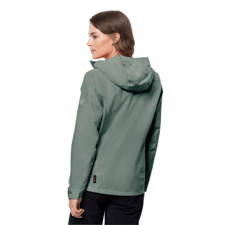 Hot Brand Jack Wolfskin PACK & GO SHELL W Hedge Green