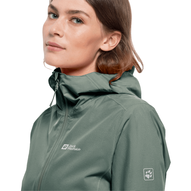 Hot Brand Jack Wolfskin PACK & GO SHELL W Hedge Green