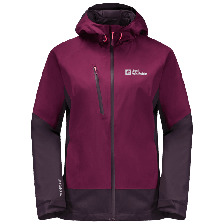 Brand Jack Wolfskin Women's Eagle Peak 2L Jacket Wild Berry New