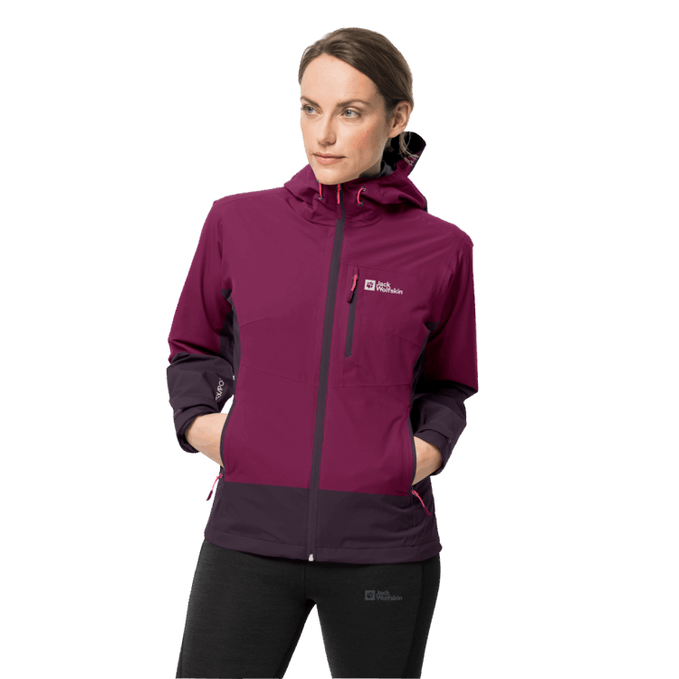 Brand Jack Wolfskin Women's Eagle Peak 2L Jacket Wild Berry New