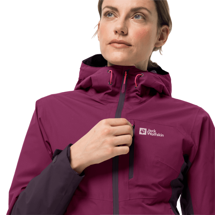 Brand Jack Wolfskin Women's Eagle Peak 2L Jacket Wild Berry New
