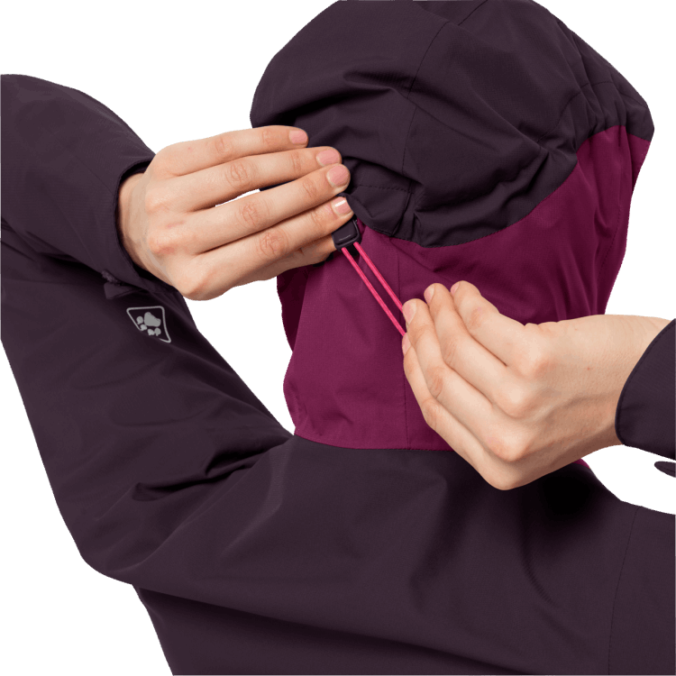 Brand Jack Wolfskin Women's Eagle Peak 2L Jacket Wild Berry New