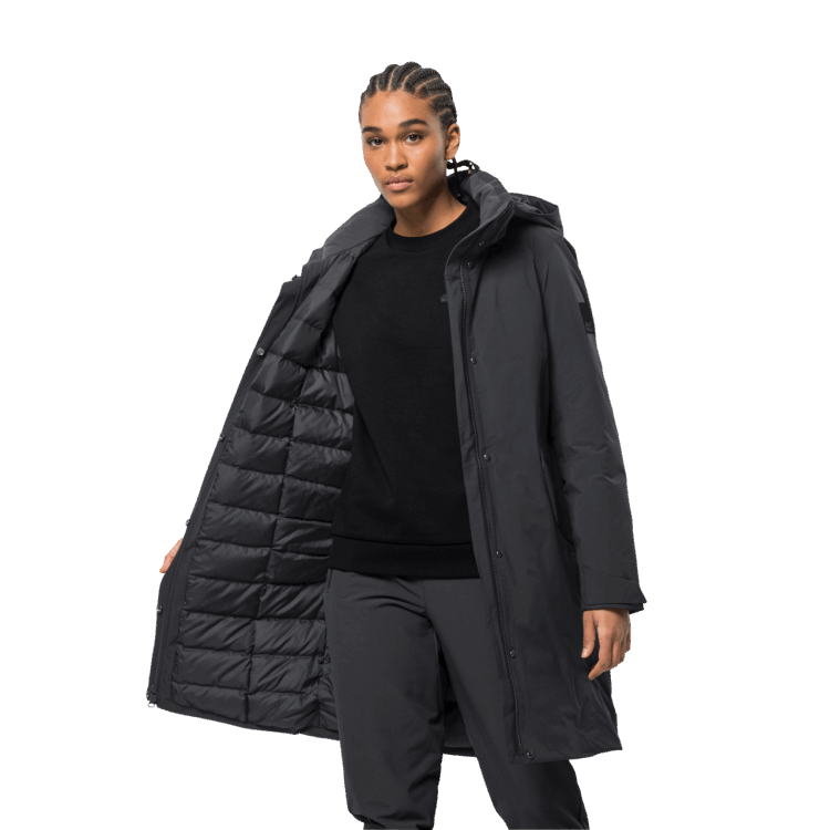 Brand Jack Wolfskin Women's Cold Bay Coat Fashion Phantom
