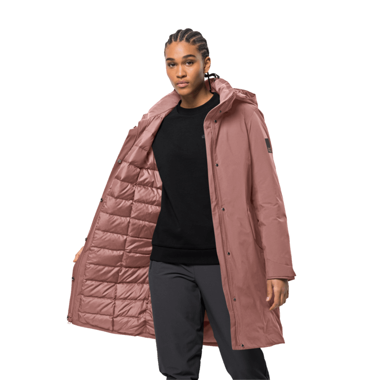 Afterglow Brand Jack Wolfskin Collection Women's Cold Bay Coat