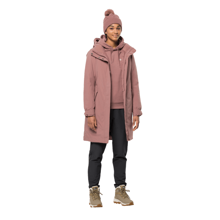 Afterglow Brand Jack Wolfskin Collection Women's Cold Bay Coat