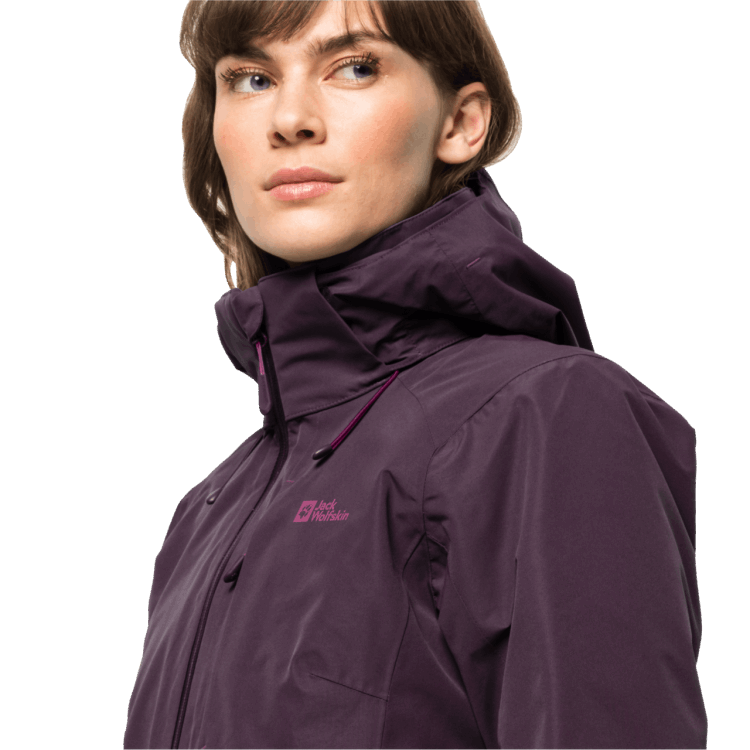 Grapevine Origins Women's Bergland 3In1 Jacket Brand Jack Wolfskin
