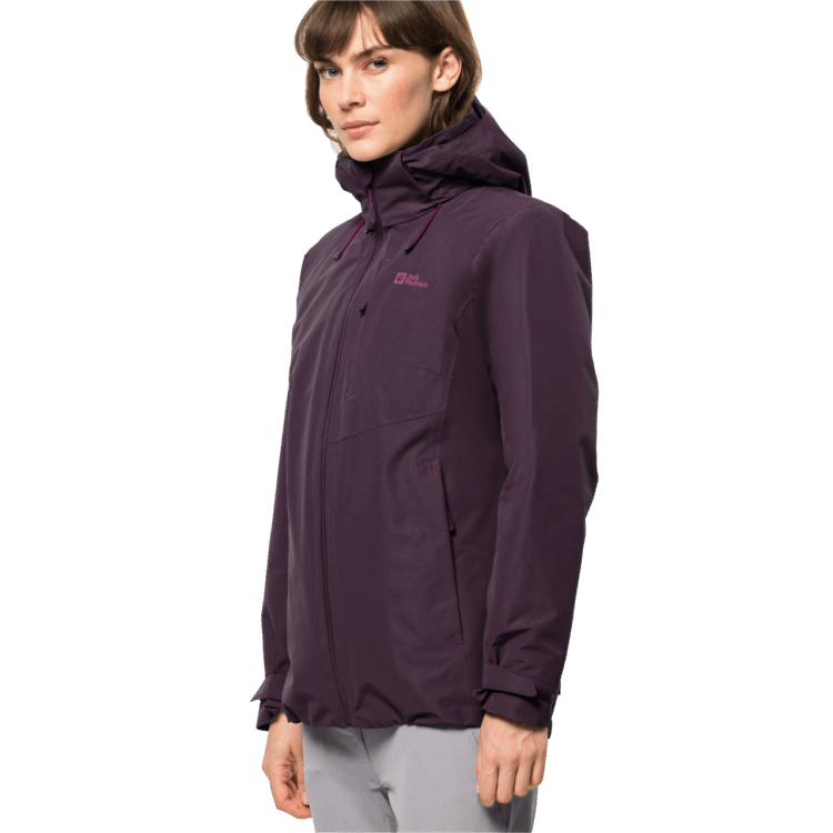 Grapevine Origins Women's Bergland 3In1 Jacket Brand Jack Wolfskin