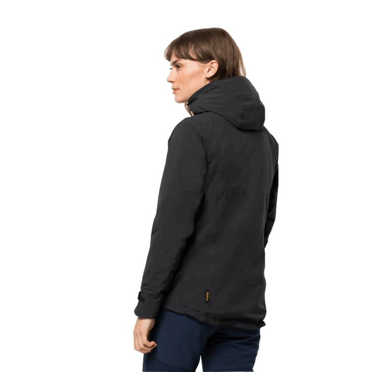 Black Women's Feldberg 3In1 Jacket Brands Brand Jack Wolfskin