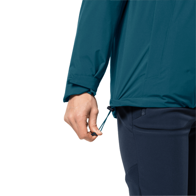 Original Women's Feldberg 3In1 Jacket Brand Jack Wolfskin Blue Coral