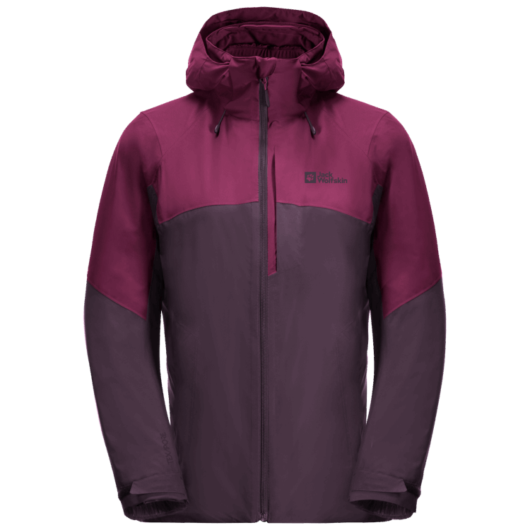 Hot Women's Feldberg 3In1 Jacket Grapevine Brand Jack Wolfskin