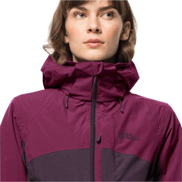 Hot Women's Feldberg 3In1 Jacket Grapevine Brand Jack Wolfskin