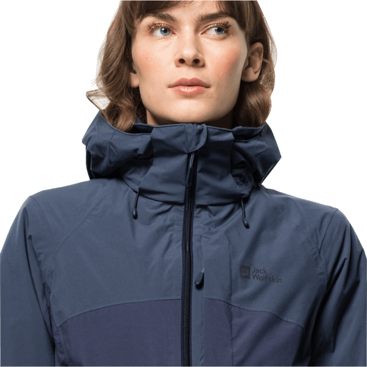 Best Brand Jack Wolfskin Graphite Women's Feldberg 3In1 Jacket