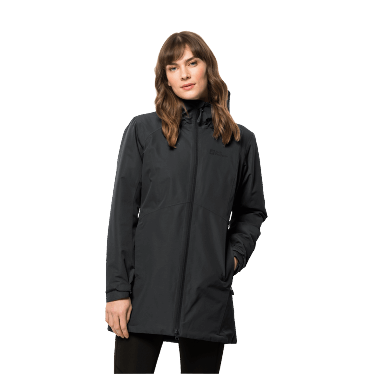 New Brand Jack Wolfskin Women's Heidelstein Insulated Jacket Black