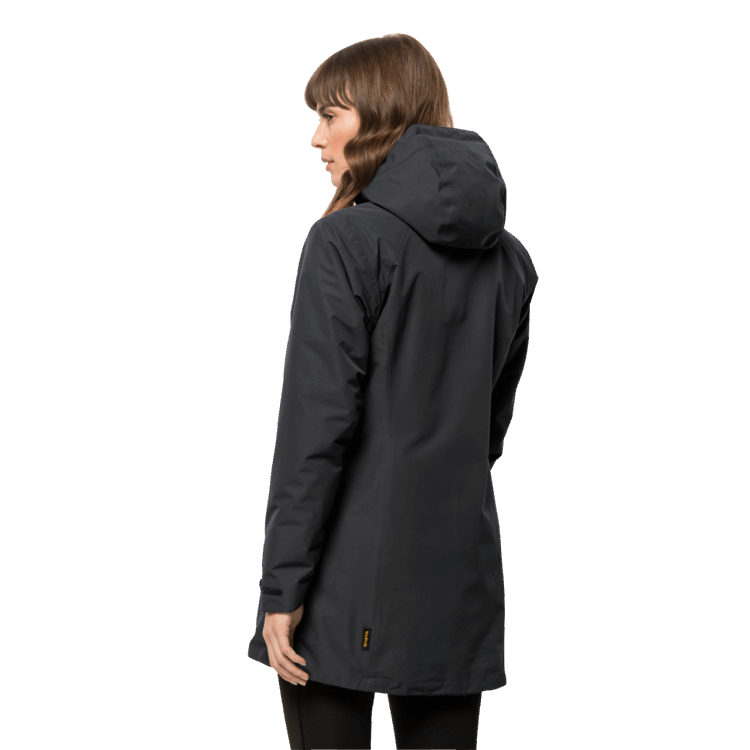 New Brand Jack Wolfskin Women's Heidelstein Insulated Jacket Black