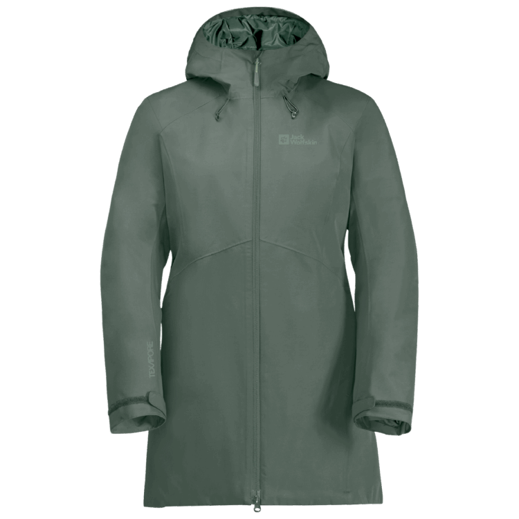 Fashion Hedge Green Brand Jack Wolfskin Women's Heidelstein Insulated Jacket