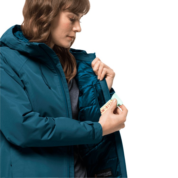Collection Blue Coral Women's Heidelstein Insulated Jacket Brand Jack Wolfskin