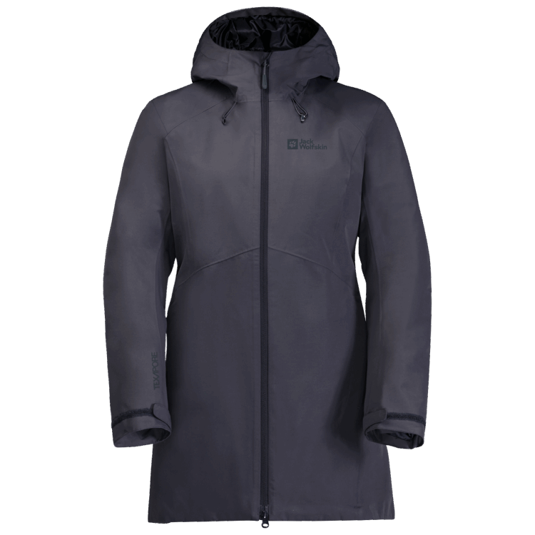 Women's Heidelstein Insulated Jacket Brand Jack Wolfskin Graphite Collections