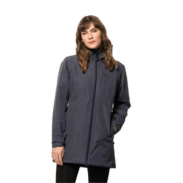 Women's Heidelstein Insulated Jacket Brand Jack Wolfskin Graphite Collections