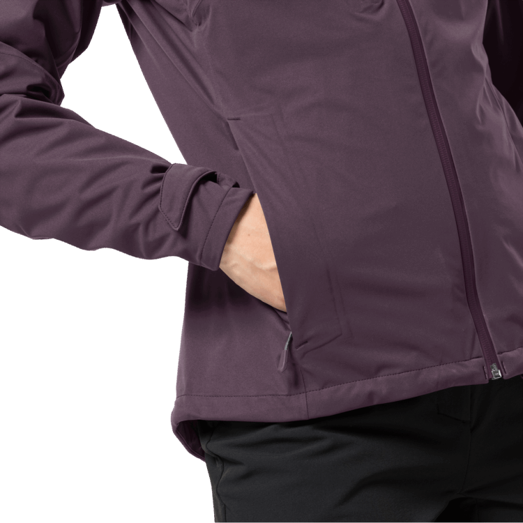 Women's Highest Peak Jacket Grapevine Brand Jack Wolfskin Origins