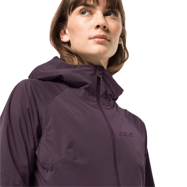 Women's Highest Peak Jacket Grapevine Brand Jack Wolfskin Origins