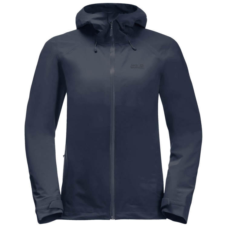 Women's Highest Peak Jacket Night Blue Brand Brand Jack Wolfskin